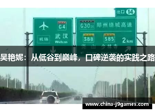 吴艳妮：从低谷到巅峰，口碑逆袭的实践之路